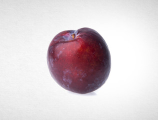 Plum or Sweet Ripe Plum fruit on a background.