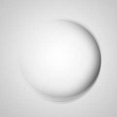 Circle layer with Shadow on gradient background