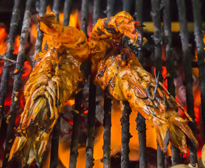 shrimp prawns grilled