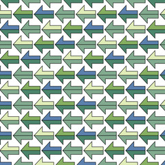 Abstract Arrows Pattern Background