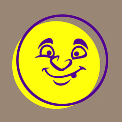 Funny Happy Smiley Vector