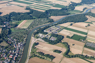 aerial view of Nysa city