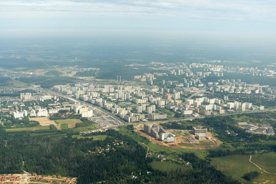 Residential buildings in the Moscow region