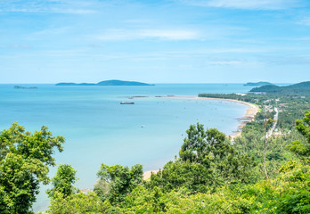 Sand beach in Thailand