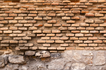 old wall brick and stone
