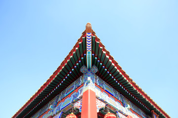 Ancient Chinese architecture roof