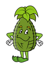 Cartoon Pineapple Vector