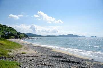 japanese summer beach Itoshima
