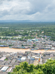 Obraz premium Fisherman village in Chumphon
