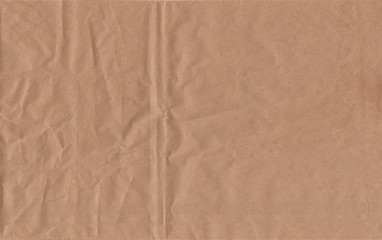 Old crumpled paper background