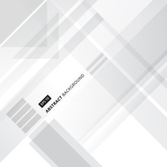 Abstract grey and white technology geometric shape corporate design background, Vector