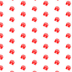 Christmas gift box background