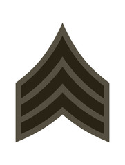 Military Ranks and Insignia. Stripes and Chevrons of Army - obrazy, fototapety, plakaty