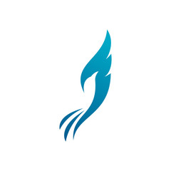 fly bird logo