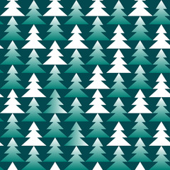 Christmas and New Year seamless Pattern