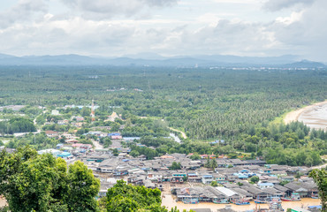 Fisherman village in Chumphon