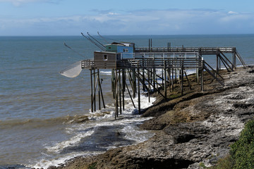 Cabanes de pêche sur pilotis