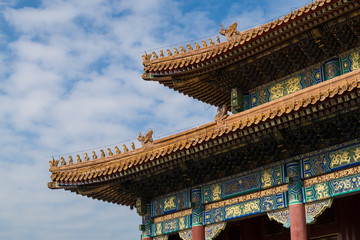 roof of forbidden city