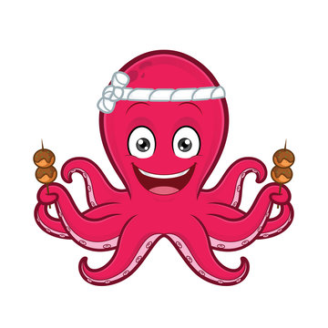 Octopus with takoyaki