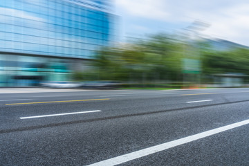 urban traffic road with cityscape in modern city of China.