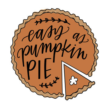 Easy as pumpkin pie