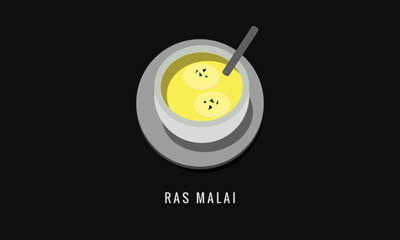 Ras Malai (Indian Sweet Dish Dessert)