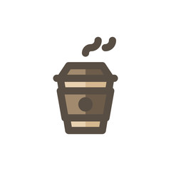 Coffee Filled - Takeaway Coffee Icon