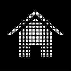 Pixel Icon - Haus - Wohnanlage