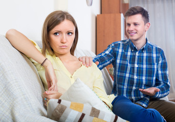 Trying to reconcile with offended partner