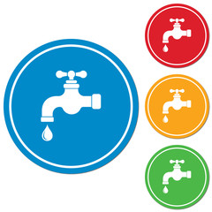 Water tap icon