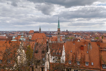 view of Nuremberg, Germany