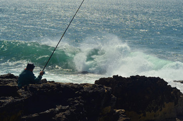 Angler, fisherman, sea © ChemiQ