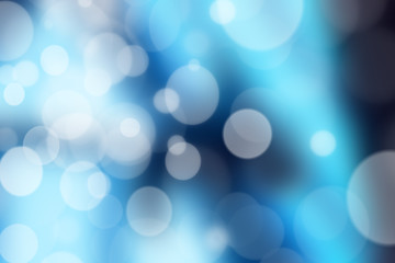 Abstract bokeh festive background with defocused lights