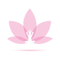 yoga rosa lilie © krissikunterbunt