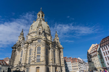 Fototapeta na wymiar Dresdner Frauenkirche, Germany, Europe