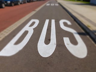 Busspur © Manuela Manay