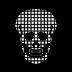 Pixel Icon - Totenkopf
