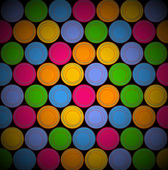 Abstract Circles Pattern Design