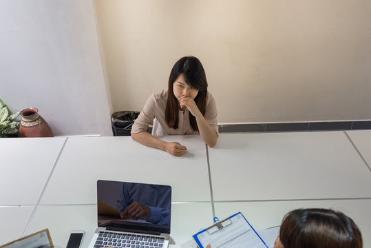 Candidate Feels Nervous And Shy In The Interview