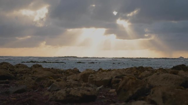 Atardecer en la Isla Mocha