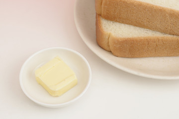 バターとトースト