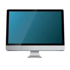 vector Modern Screen Monitor