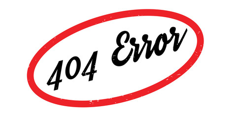 404 Error rubber stamp. Grunge design with dust scratches. Effects can be easily removed for a clean, crisp look. Color is easily changed.