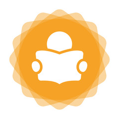 App Icon gelb - Leser