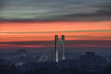 Obraz premium Bucharest - night view