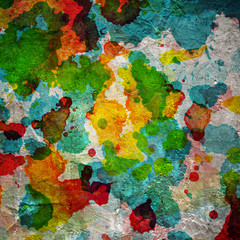 Watercolor blots background