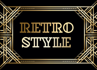 vector retro pattern for vintage party