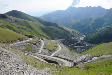 Taldyk Pass, 3615 m, M41 Pamir Highway, Kyrgyzstan