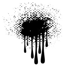 Retro Grunge Splash Background