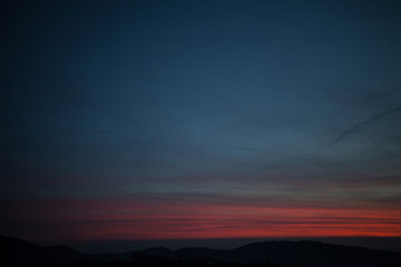 Sunset sky background